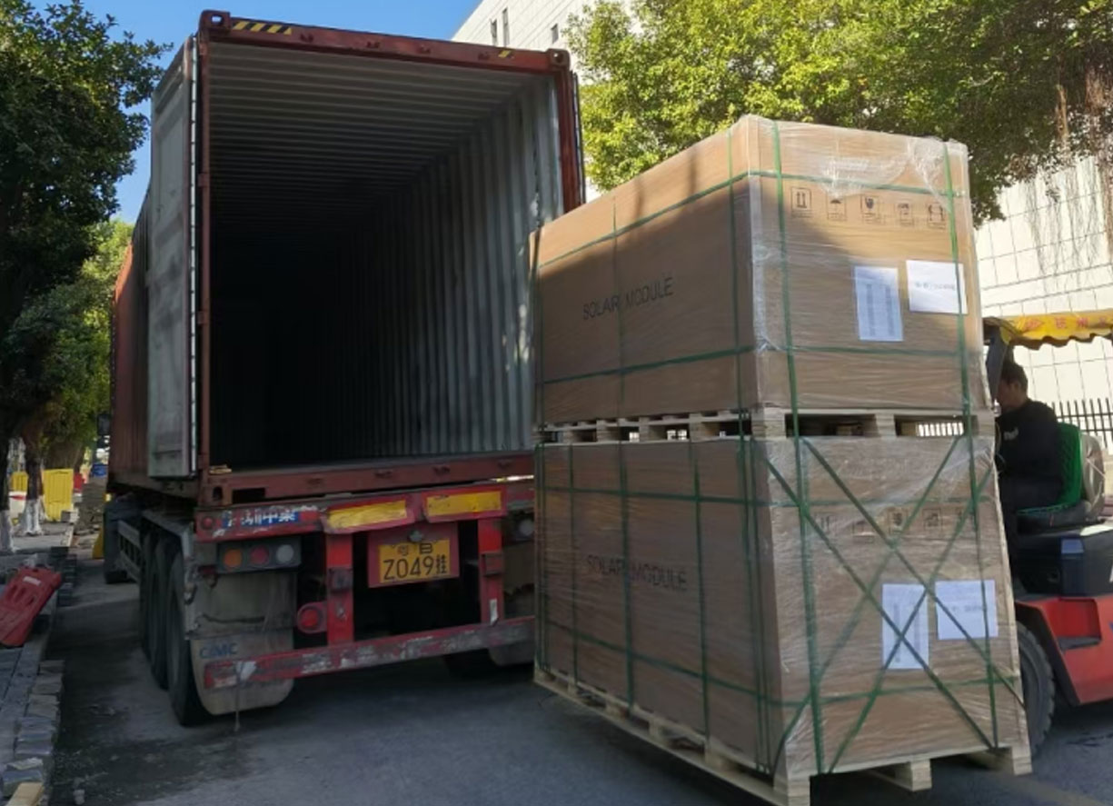 Solar Panels Shipment